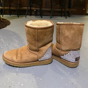 UGG boots. DIY bling!! No box.